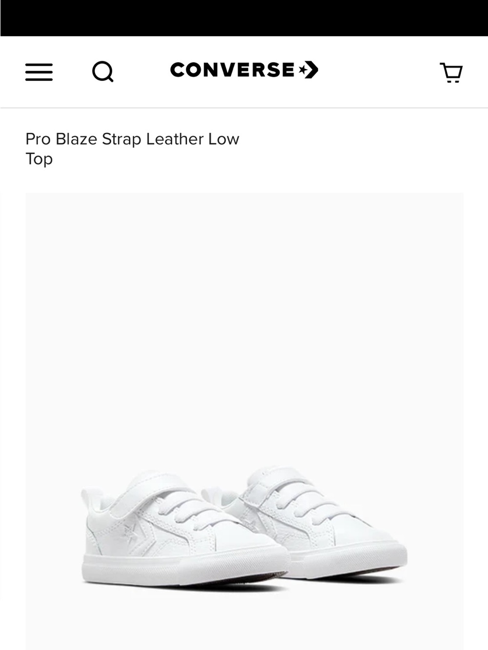 Converse Pro Blaze Strap Low s13.5